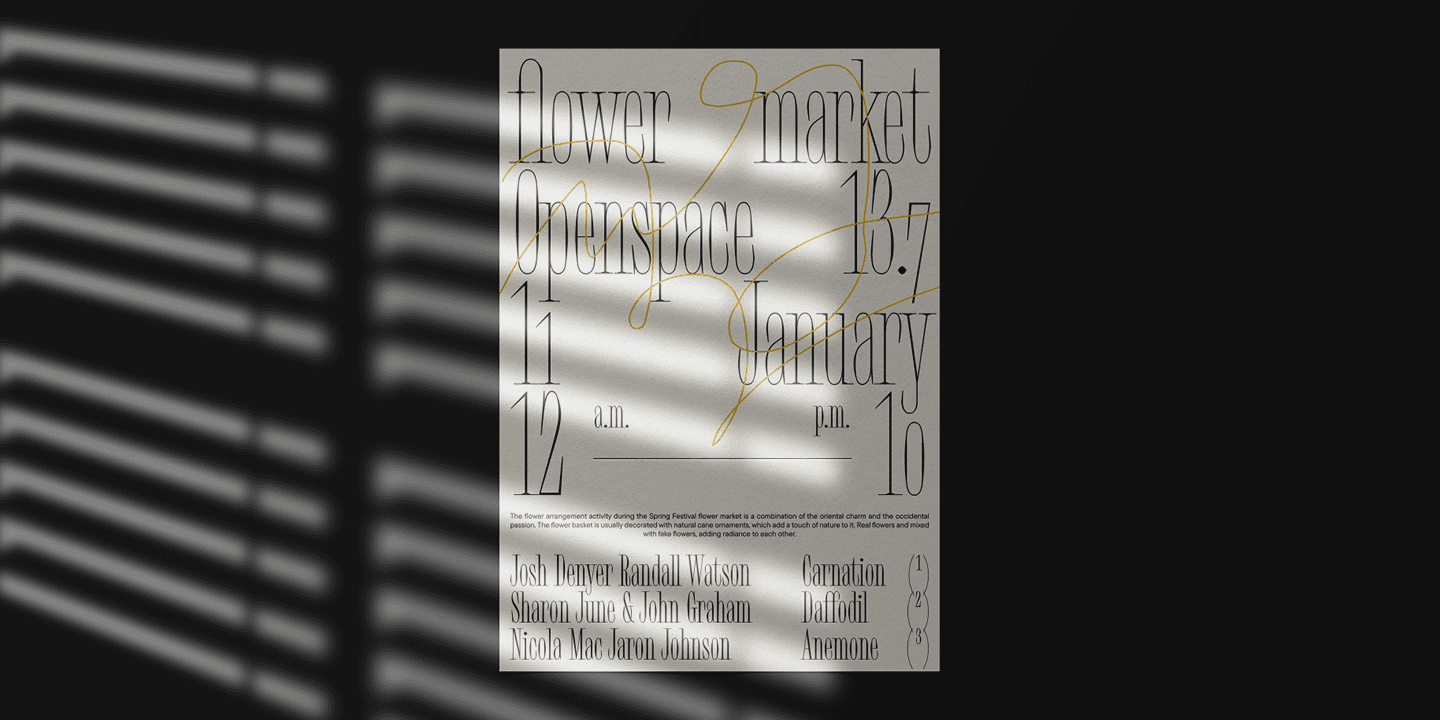 10 Finest Fonts for Poster Designs